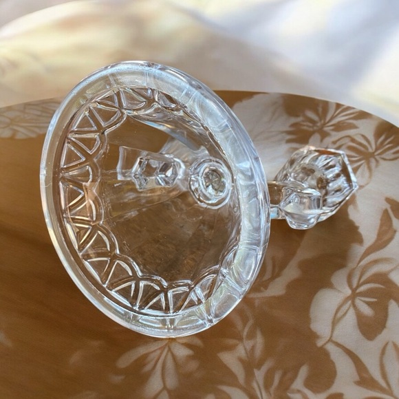 Vintage double light candlestick by Imperial Glass. Vintage 1935-1950 mint! - Picture 4 of 5